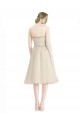 línea A Sin tirantes Cóctel Tul Corto Vestidos de dama de honor / Vestidos de cóctel / Vestidos para homecoming
